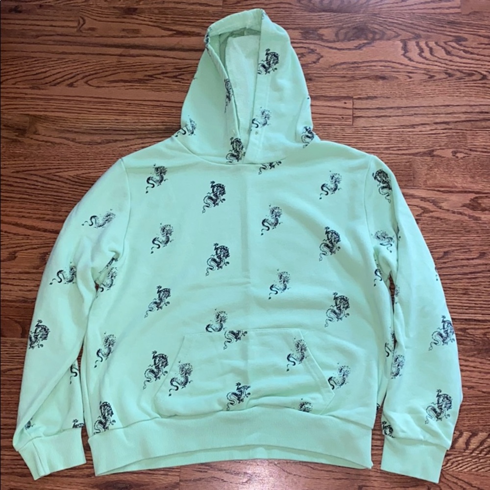 Adika green dragon hoodie